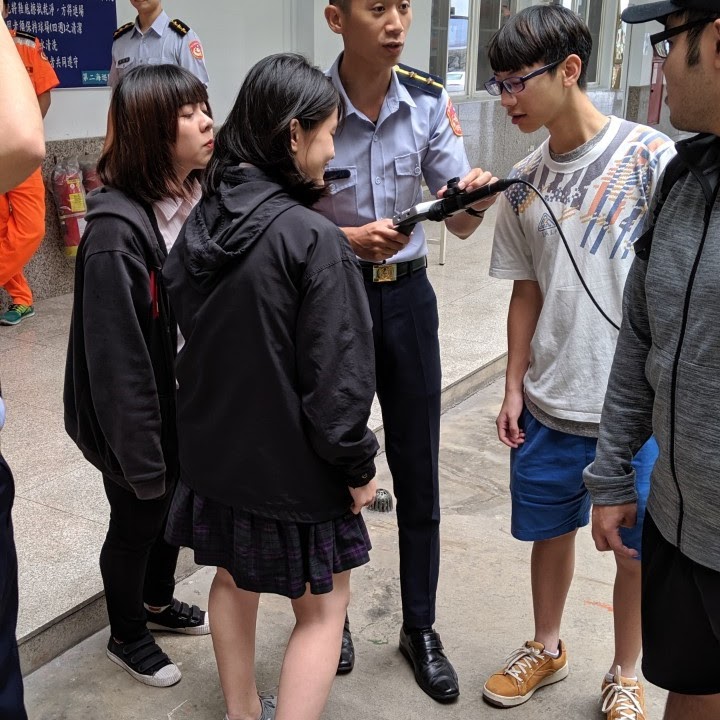 海巡淡水安檢站參訪 互動