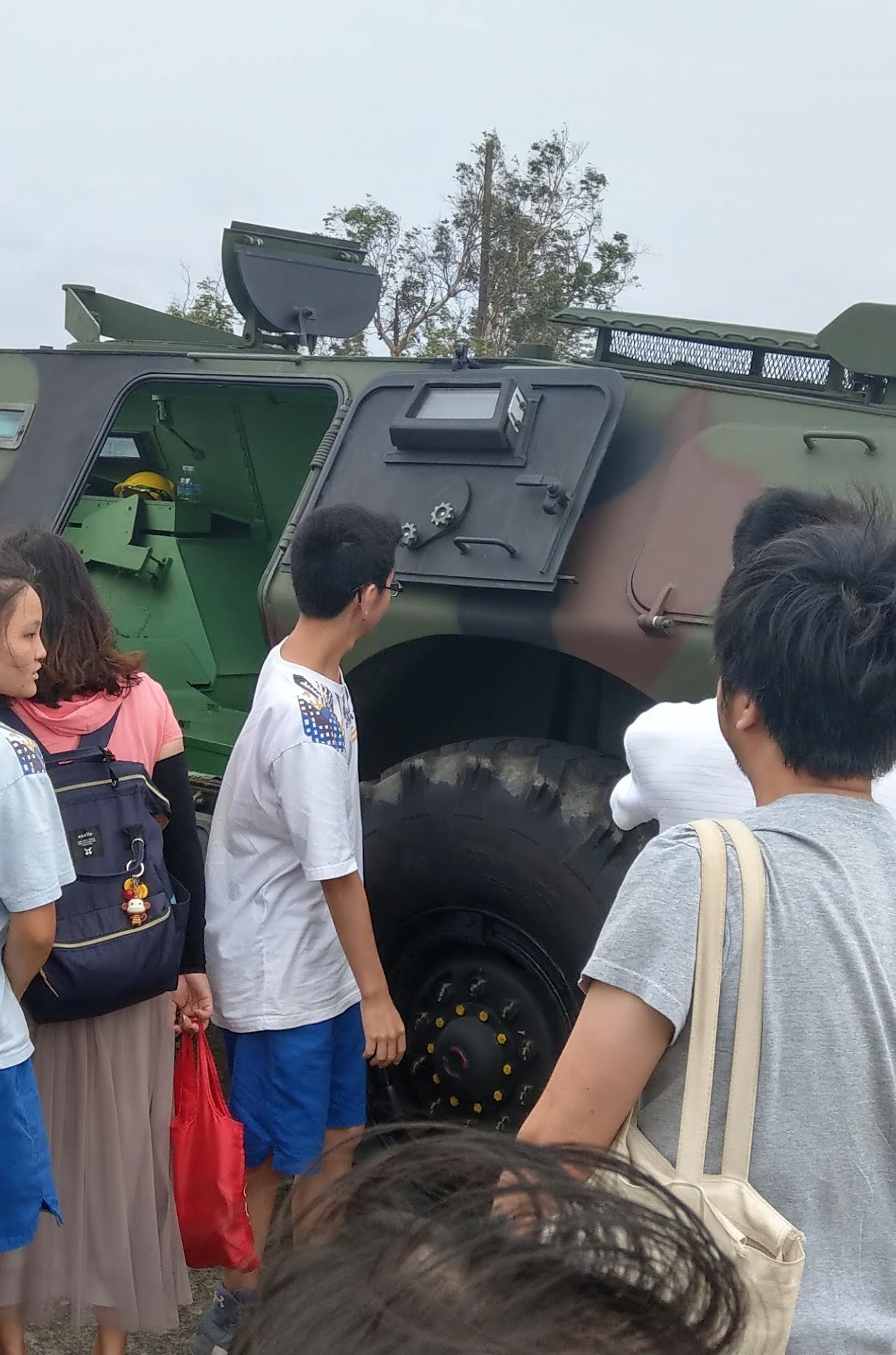 空軍新竹基地參訪 車輛